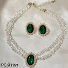SDQ Pearl Oval Choker Set