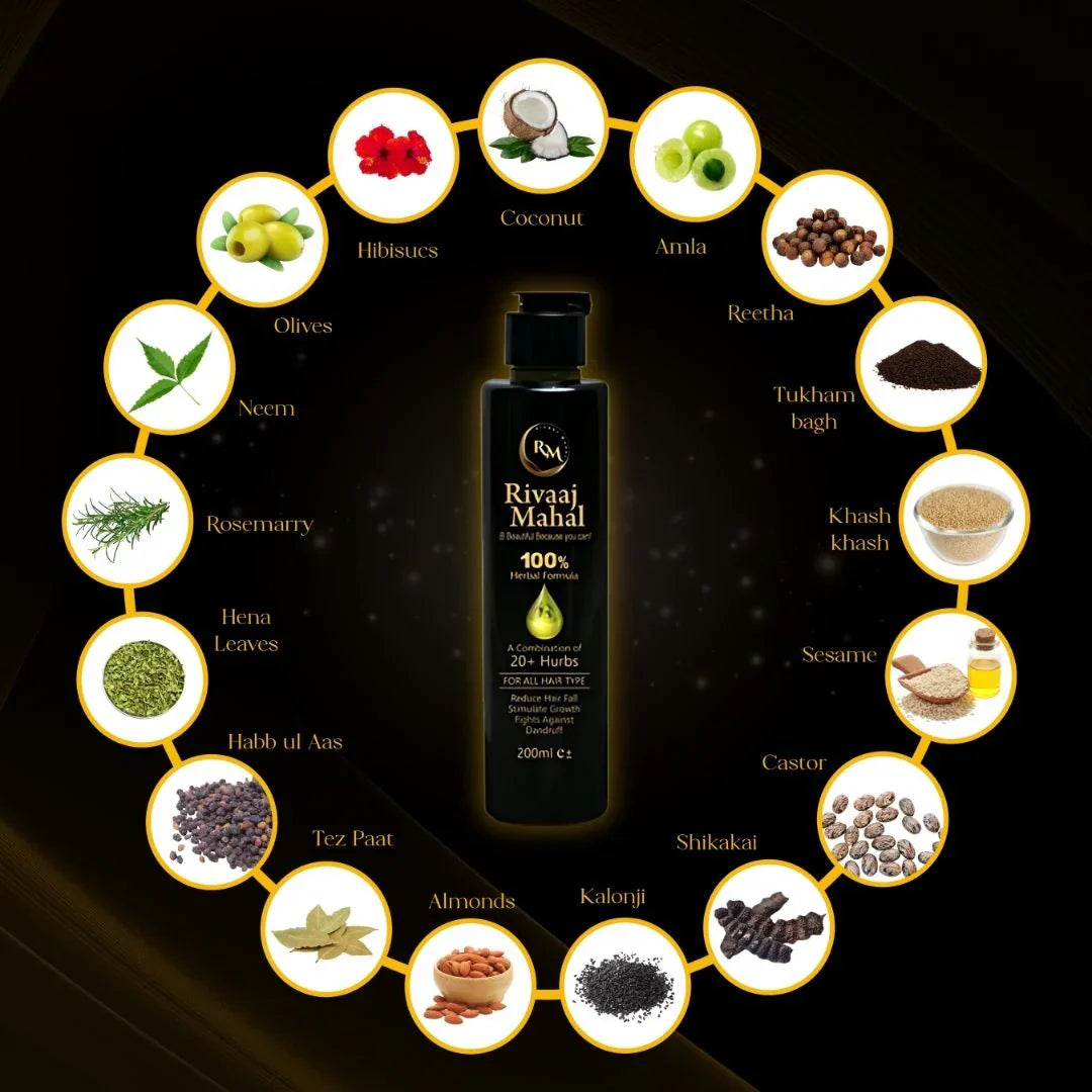 Rivaaj Hair Oil Hair Food Organic Hair Problem Solution