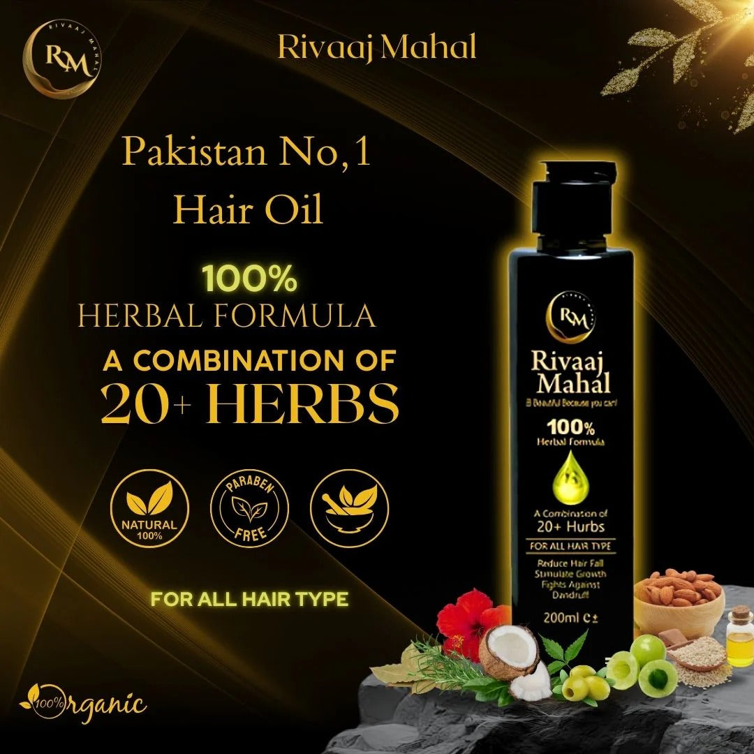 Rivaaj Hair Oil Hair Food Organic Hair Problem Solution