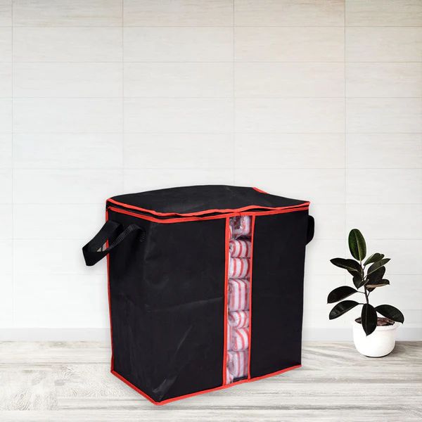Foldable Waterproof Oxford Storage Bag for Bedding & Clothes.