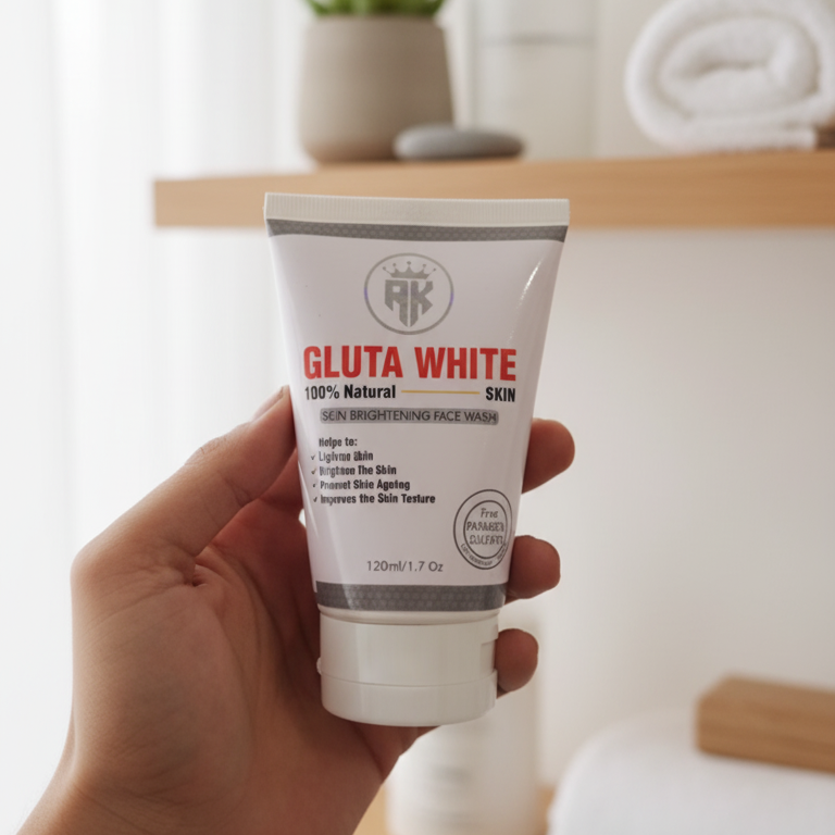 Gluta White Skin Brightening Face Wash 120ml