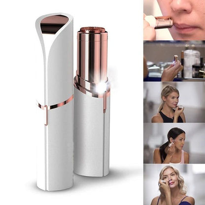 Cell Operated Flawless Women Painless Hair Remover Face Facial