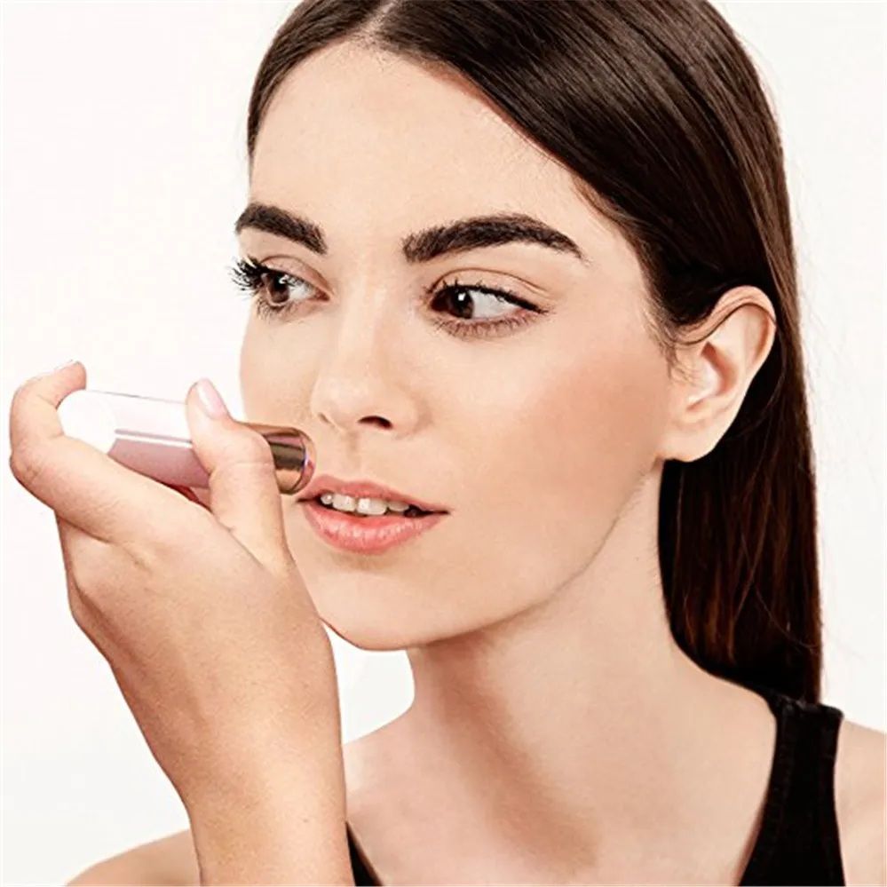 Cell Operated Flawless Women Painless Hair Remover Face Facial