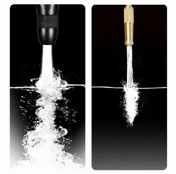 High-Pressure Adjustable Car Wash & Shower Nozzle.